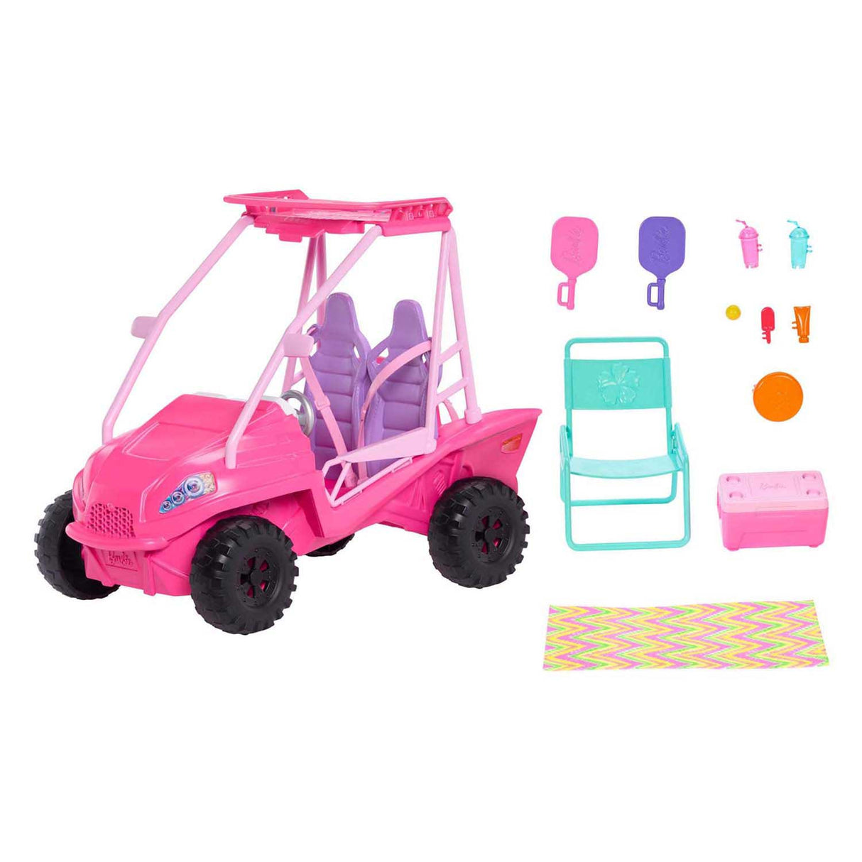 Mattel Barbie Mystères Détectives de plage Buggy de plage