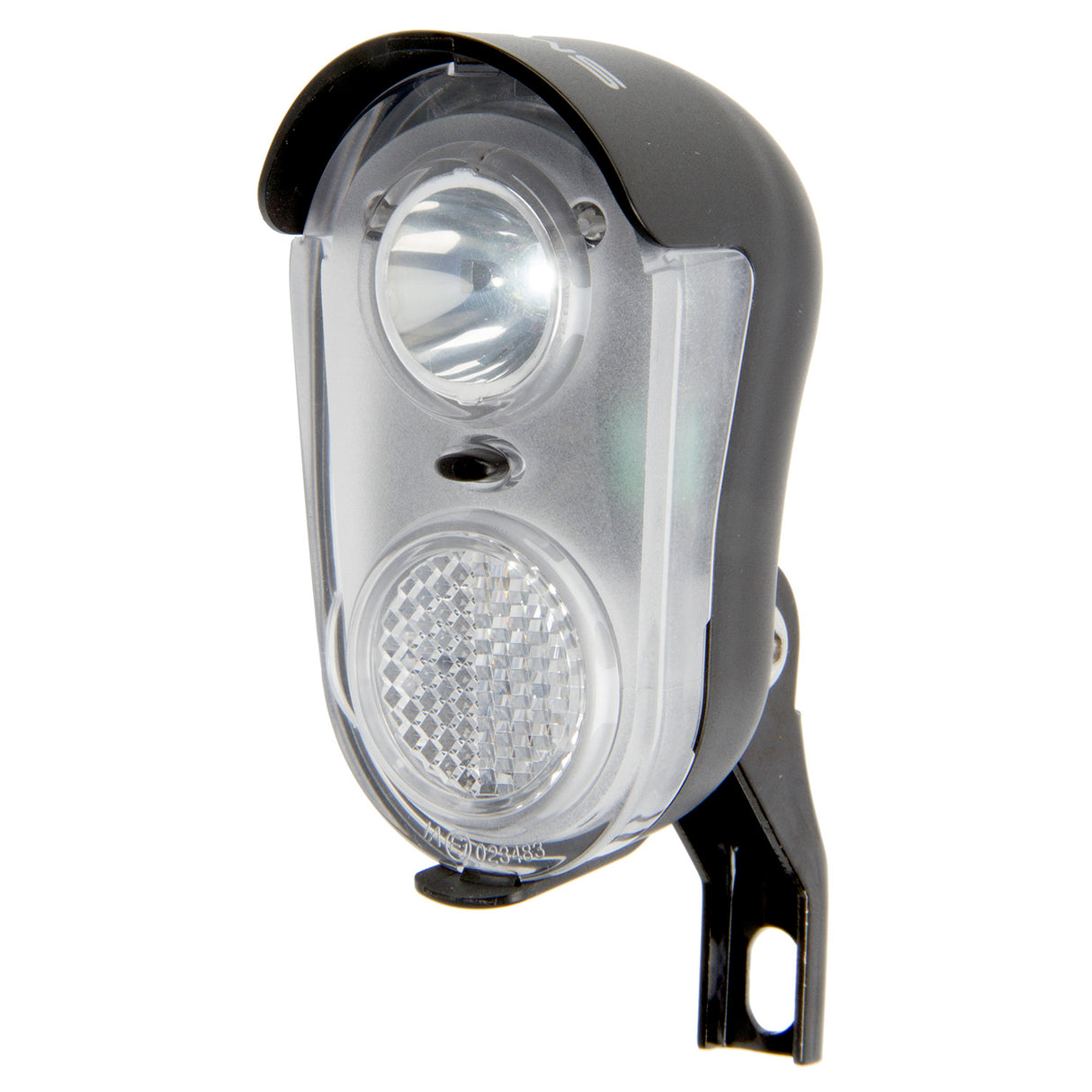 feu avant batterie 15 lux led noir