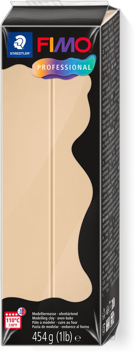 Pâte à modeler Fimo professionnelle 454 g champagne