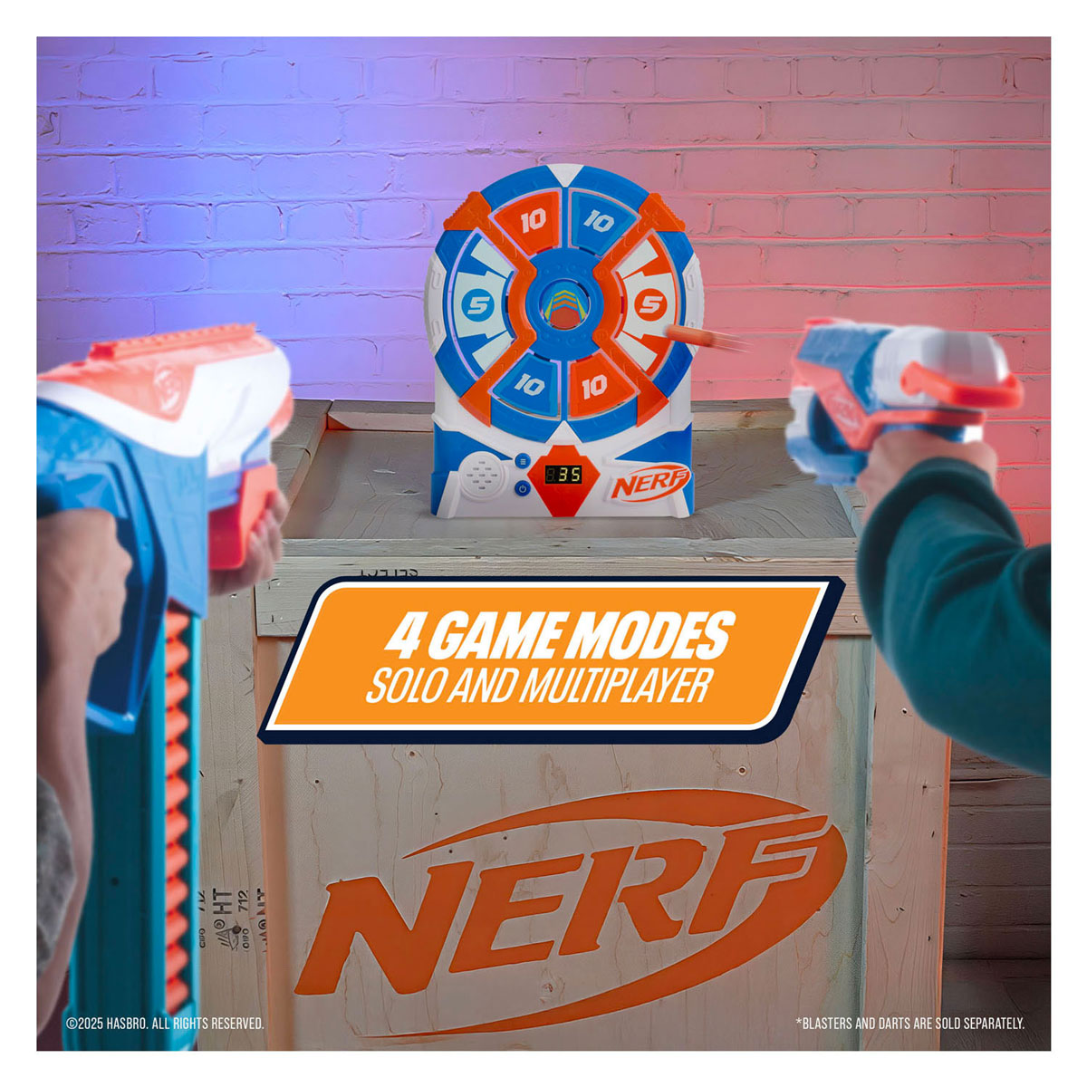 Hasbro nerf bullseye cible électronique noyau cible de tir mobile