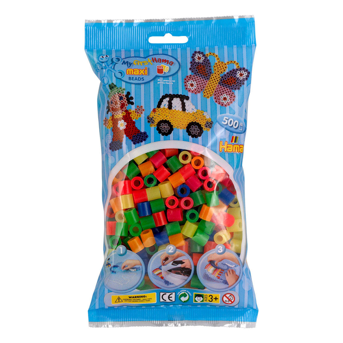 Hama perles thermocollantes maxi mix '500 pièces'