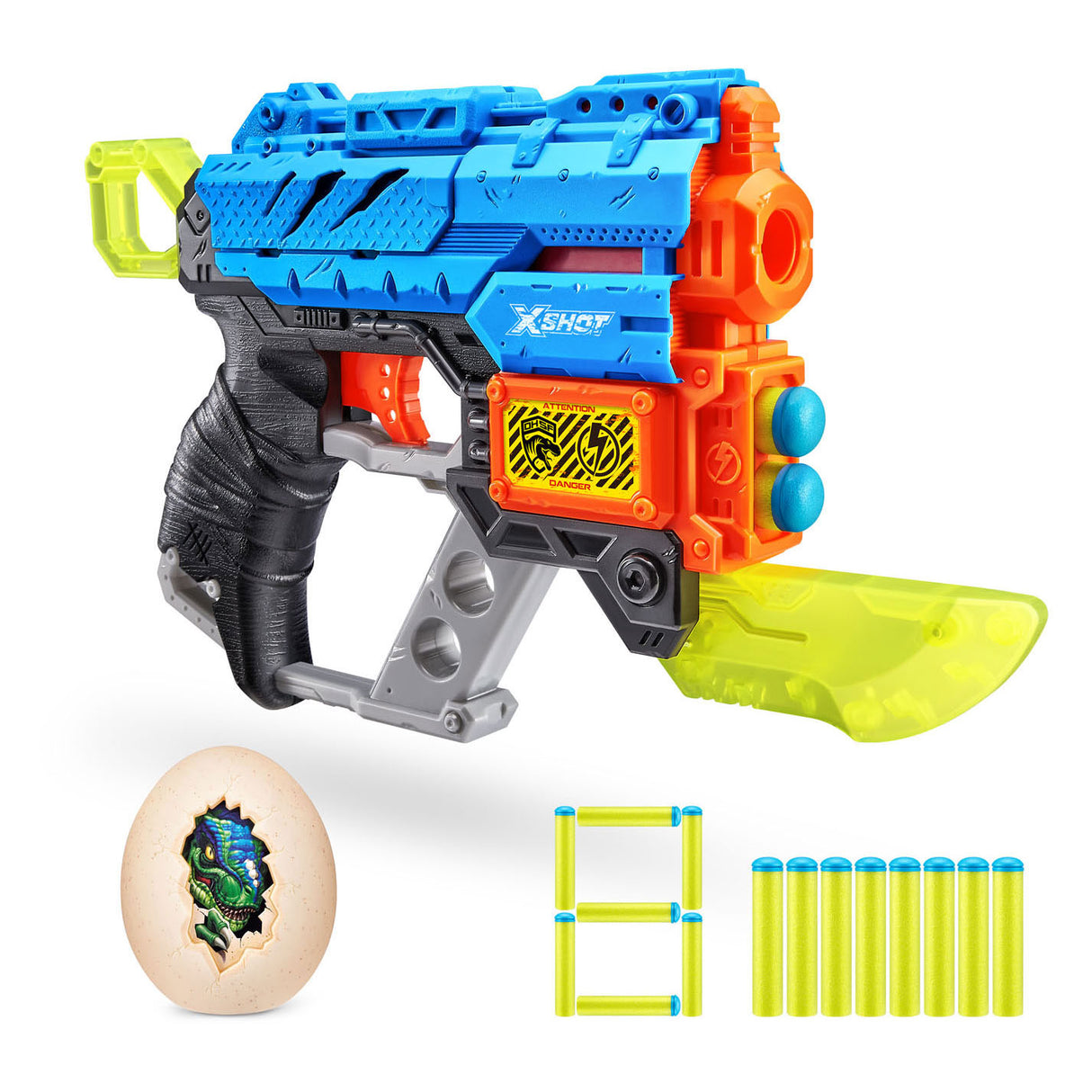 Zuru X-Shot Dino Attaque éteinte avec 8 fléchettes