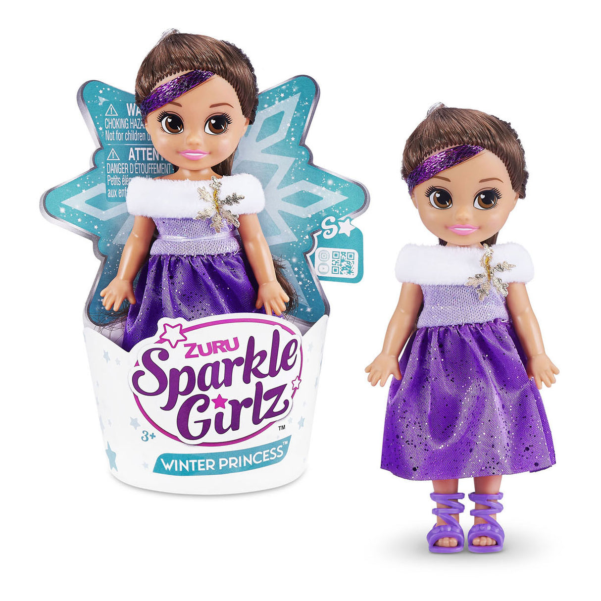 Cupcake princesse d'hiver Zuru sparkle girlz