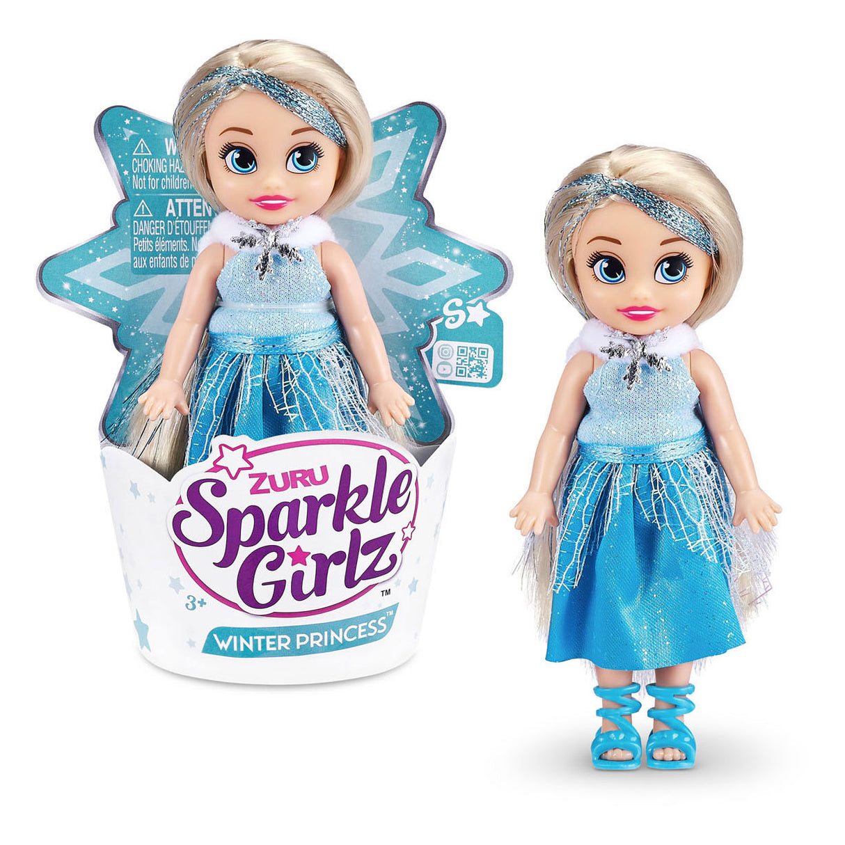 Cupcake princesse d'hiver Zuru sparkle girlz