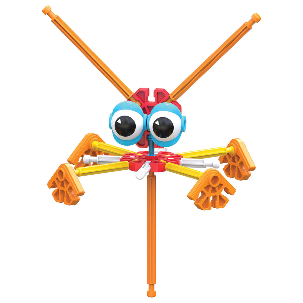Ensemble groupe pour enfants K'nex dans une boîte de rangement, 131 pcs.