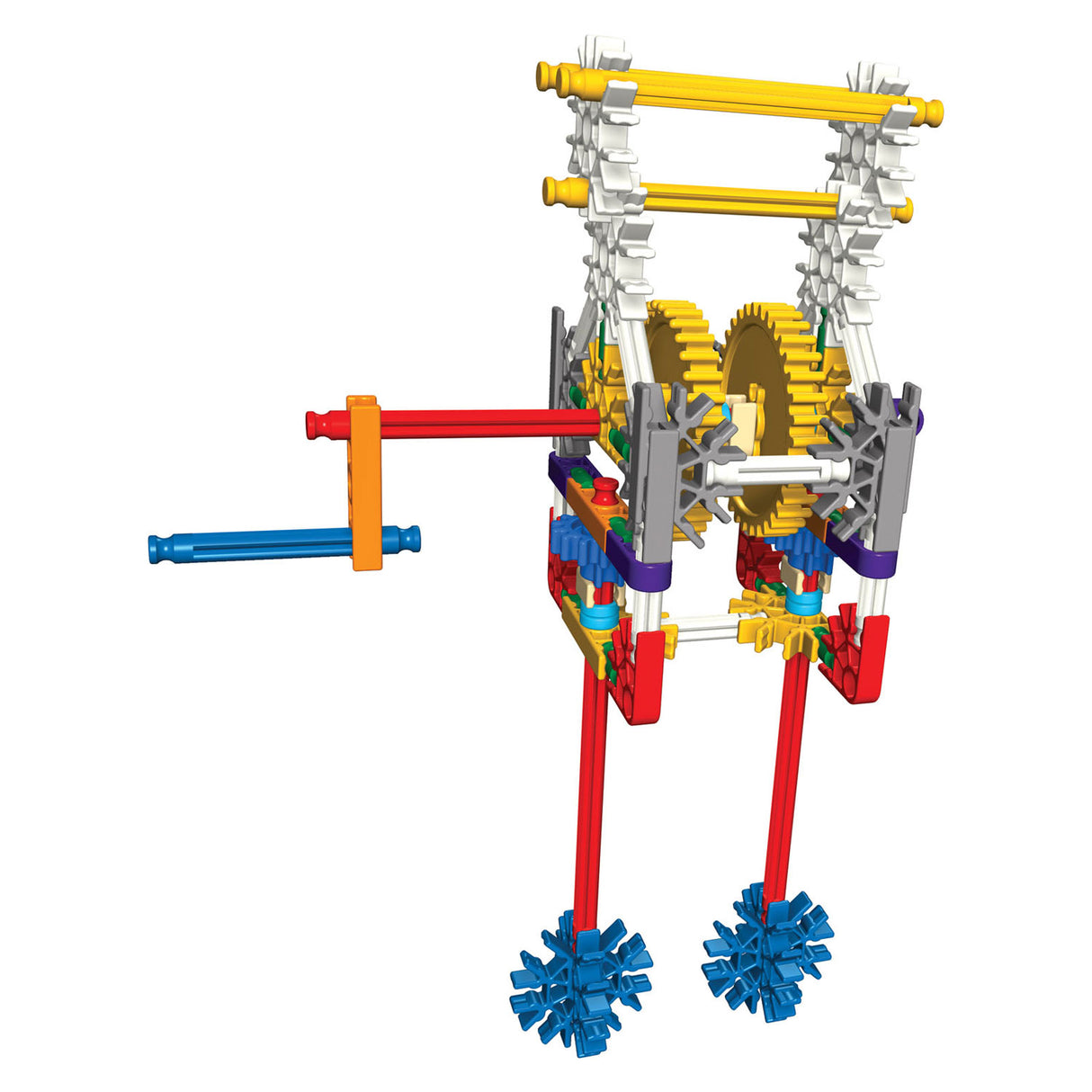 Jeu de construction K'nex introduction aux engrenages de machines simples, 198 pcs.