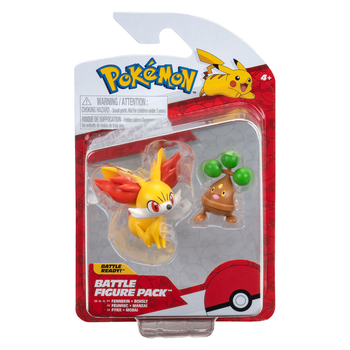 Boti Pokémon Battle Figures - Fennekin Bossly, 2e.