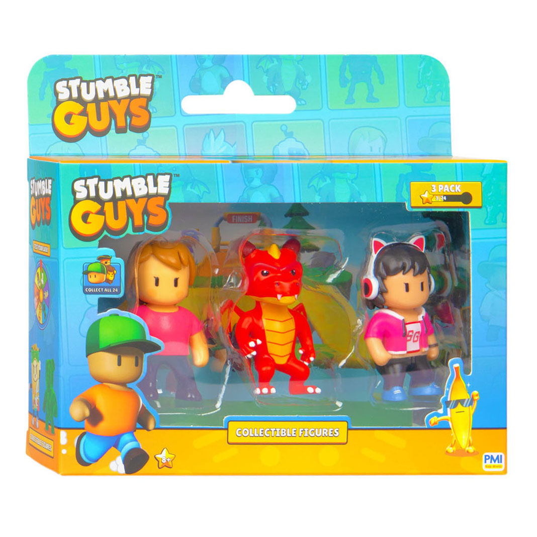 BOI TUMPS Guys Figures actives Mme Stumble, Inferno Dragon, Camera Gina, 3e.