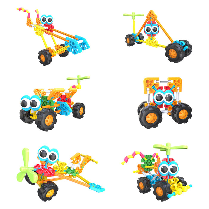 Ensemble de construction K'nex Kid Knex Zoomin Buddies, 48 pièces.