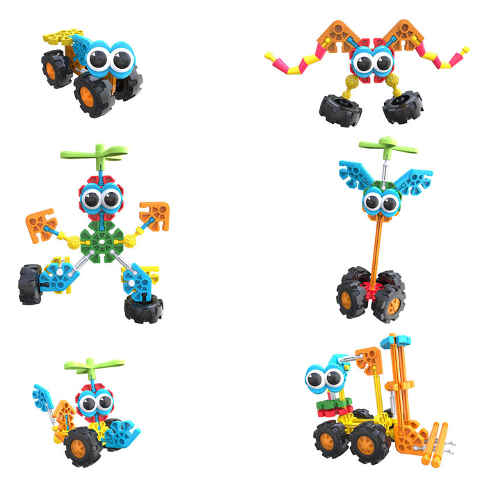 Ensemble de construction K'nex Kid Knex Zoomin Buddies, 48 pièces.