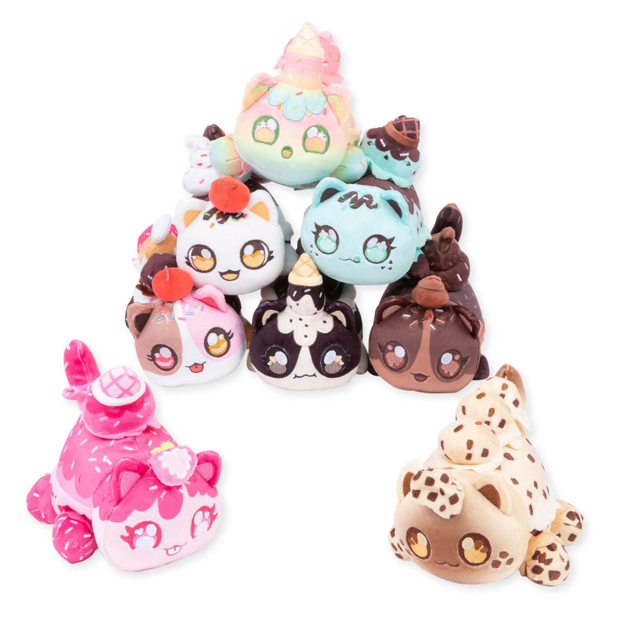 Aphmau mystère meemeow peluche glace 15 cm | 9 pièces