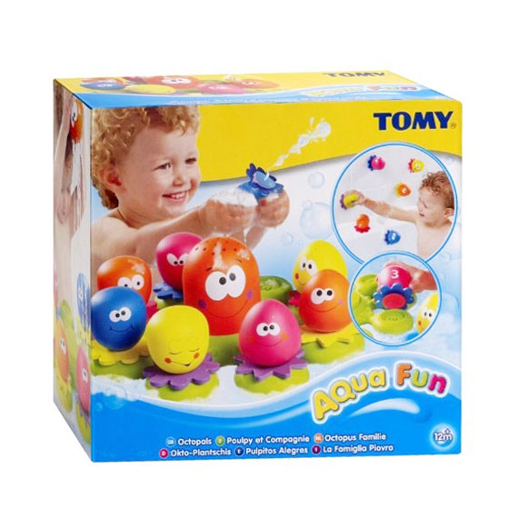 Famille de poulpes Tomy