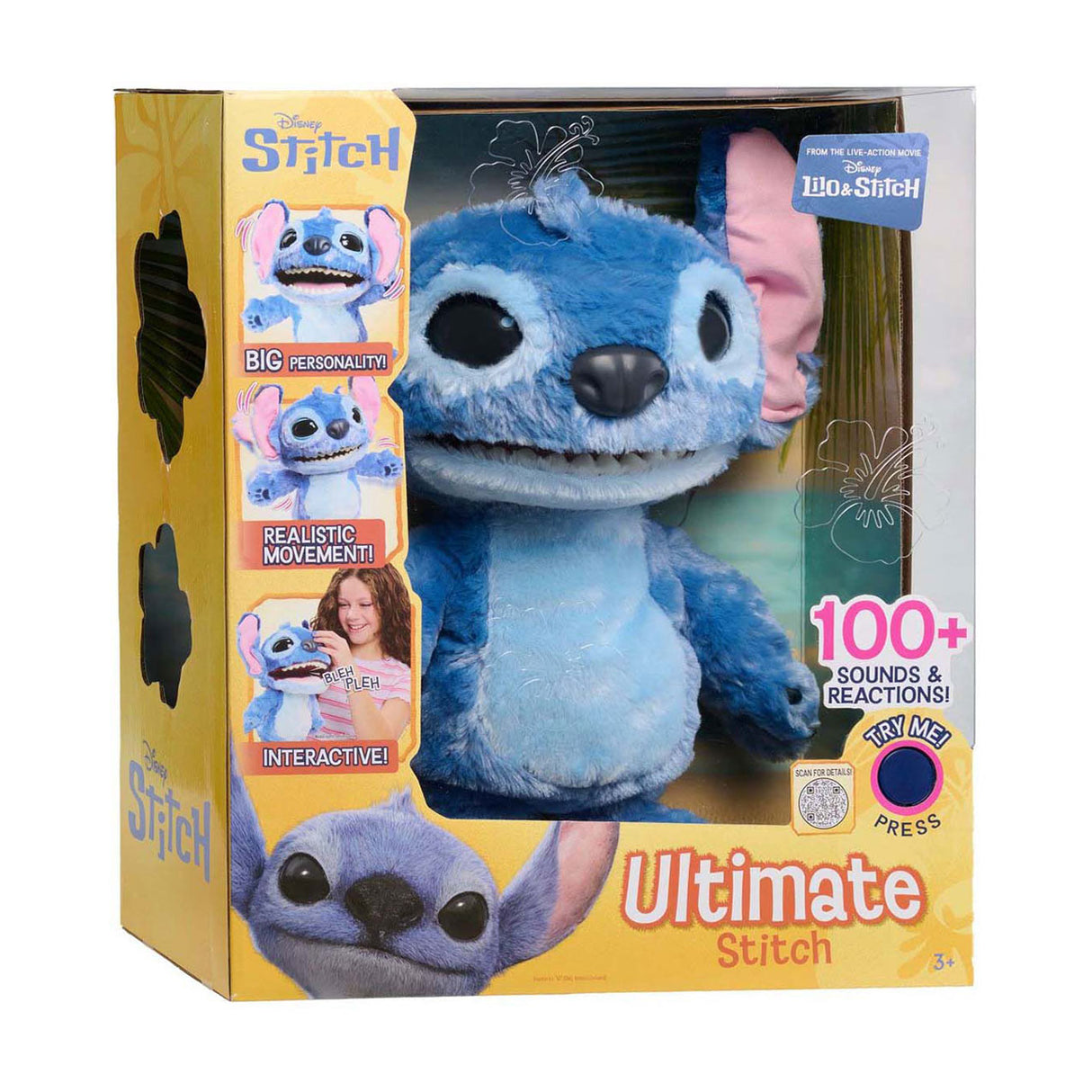 Peluche Spectron Ultimate Stitch Feature 35 cm