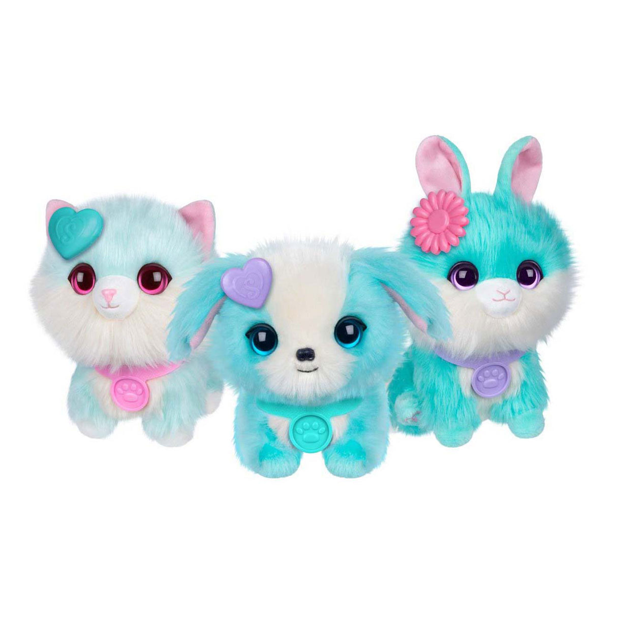 Spectron gratte un animal de compagnie mystère d'amour bleu