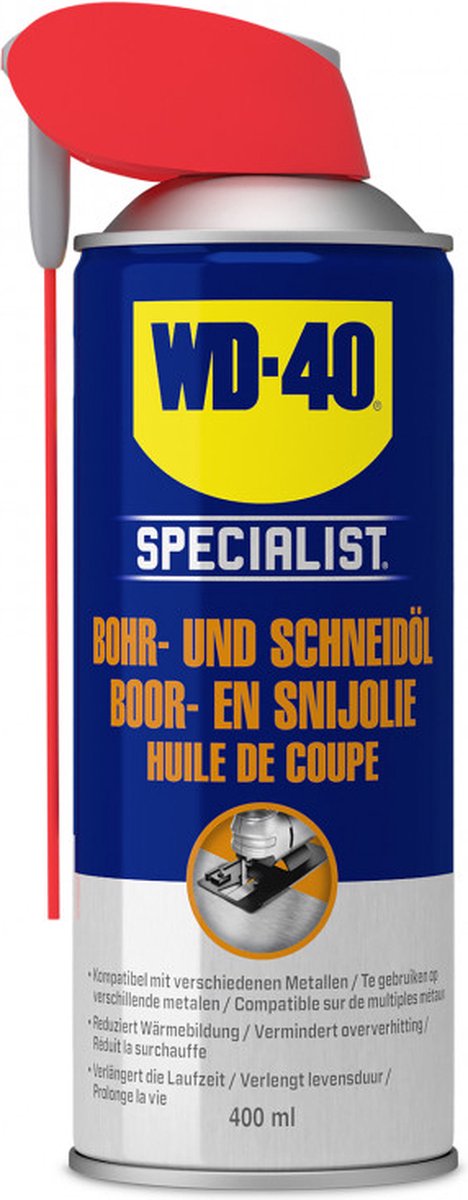 WD40 Spécialiste du pétrole de tassement de forage 400 ml