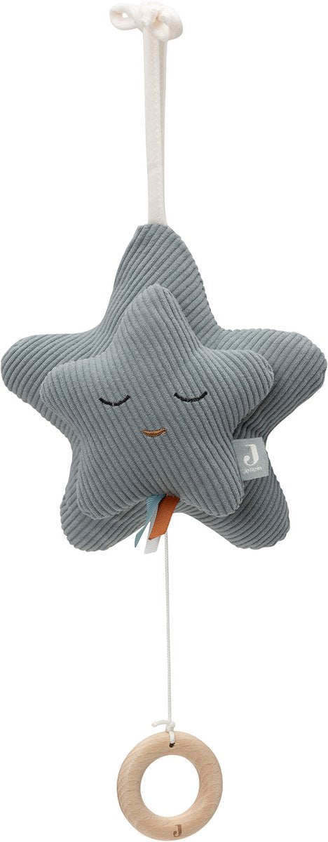 Jollein baby muziekhanger - star sea green