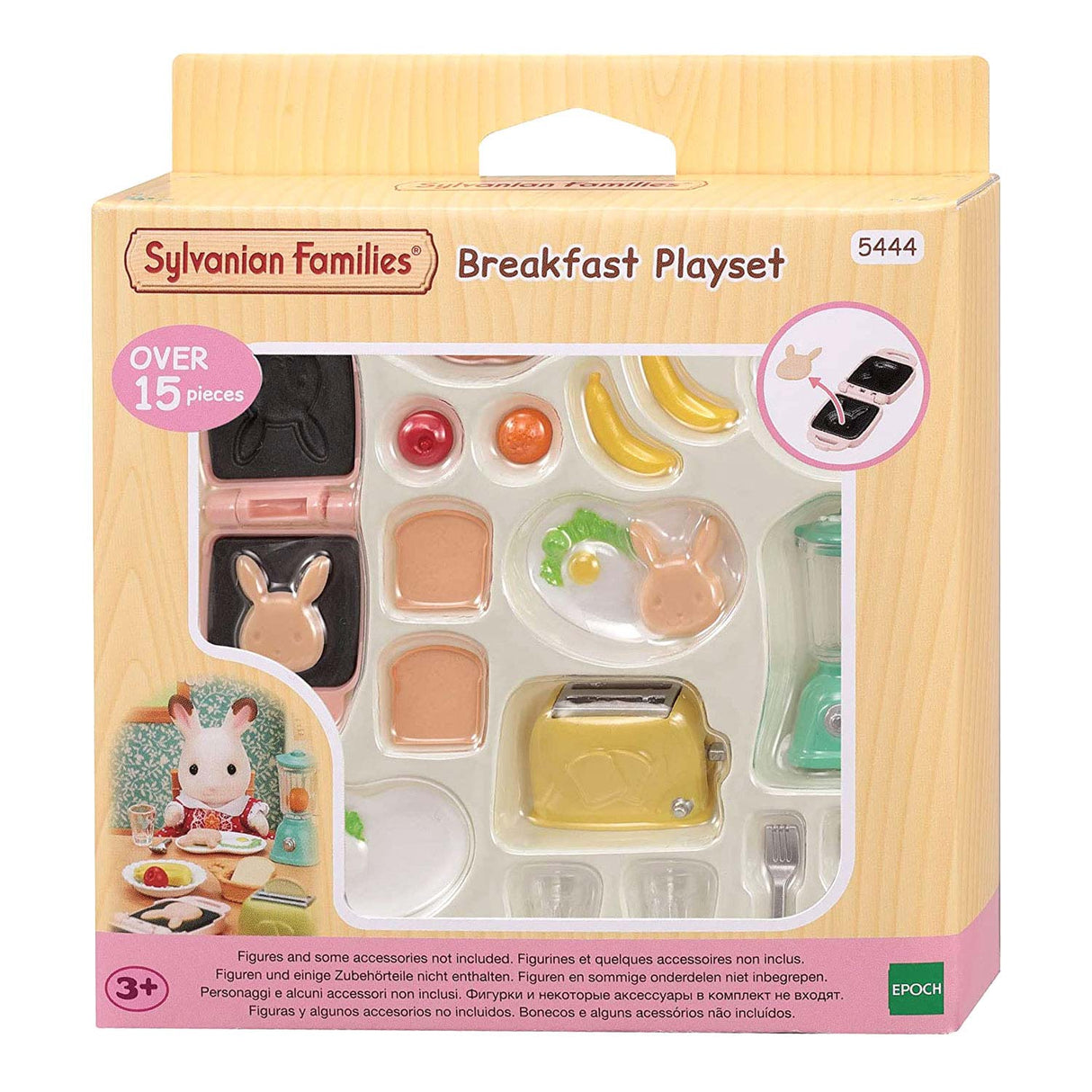 Familles Sylvanian 5444 ensemble petit-déjeuner