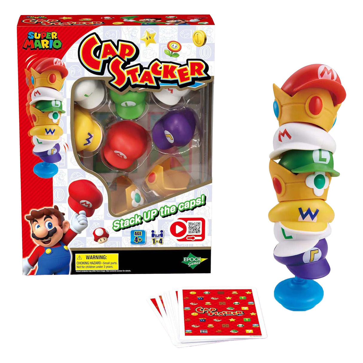 Epoch le jeu d'équilibre Super Mario Cap Stacker