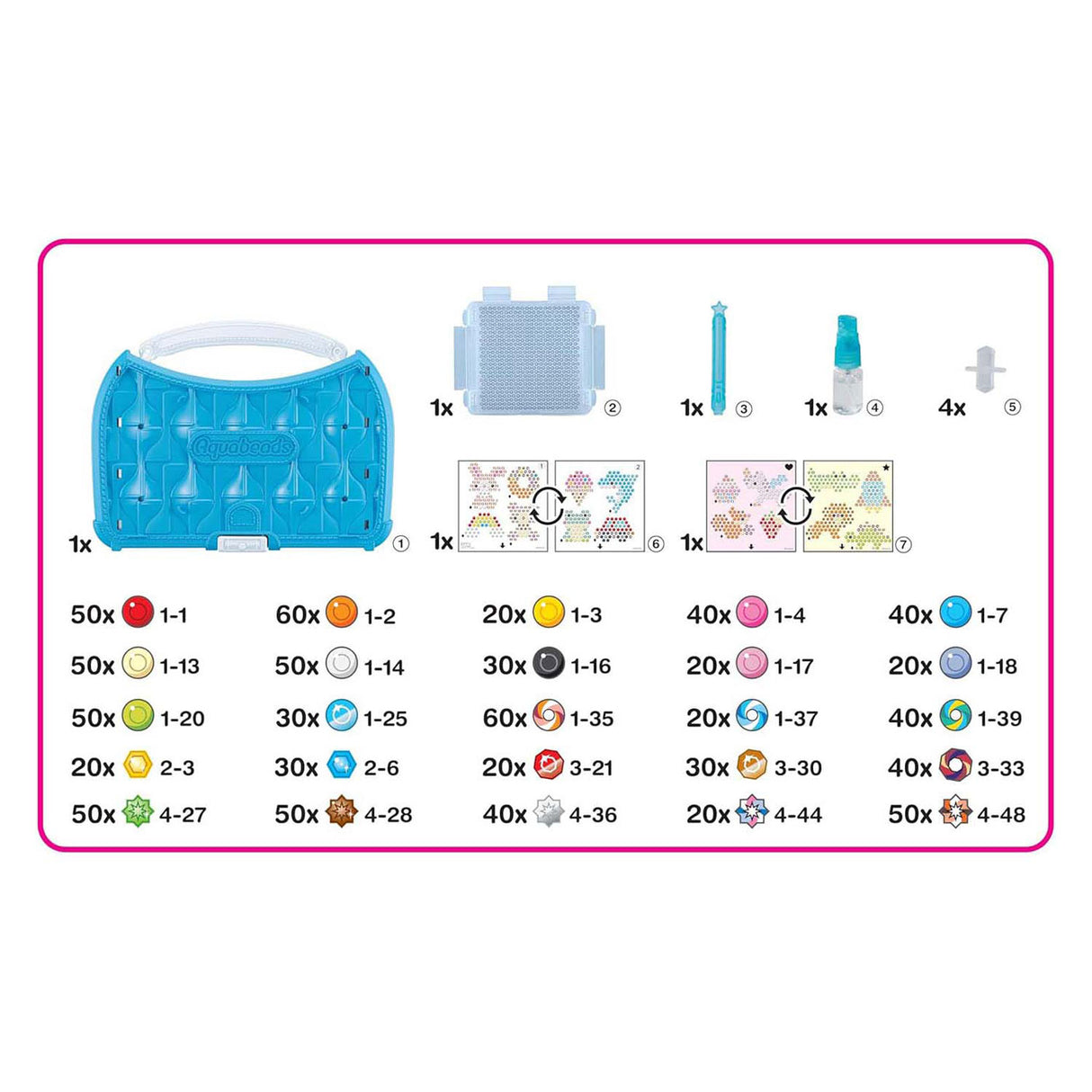 Studio de valises pour débutants Aquabeads