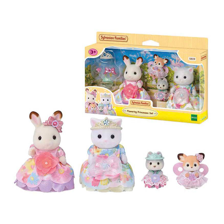 Sylvanian family 5809 ensemble princesse florale