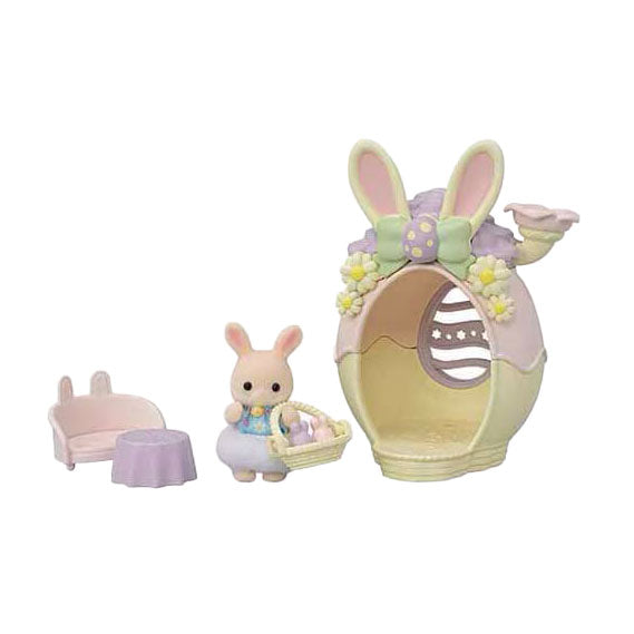 Familles Sylvanian 5802 cabane aux œufs de Pâques