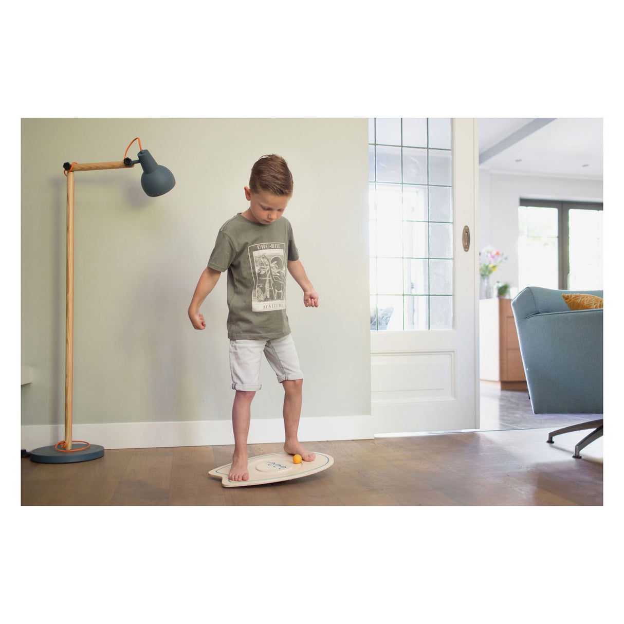 BS Toys Balance Surfboard Wood - Balance Game