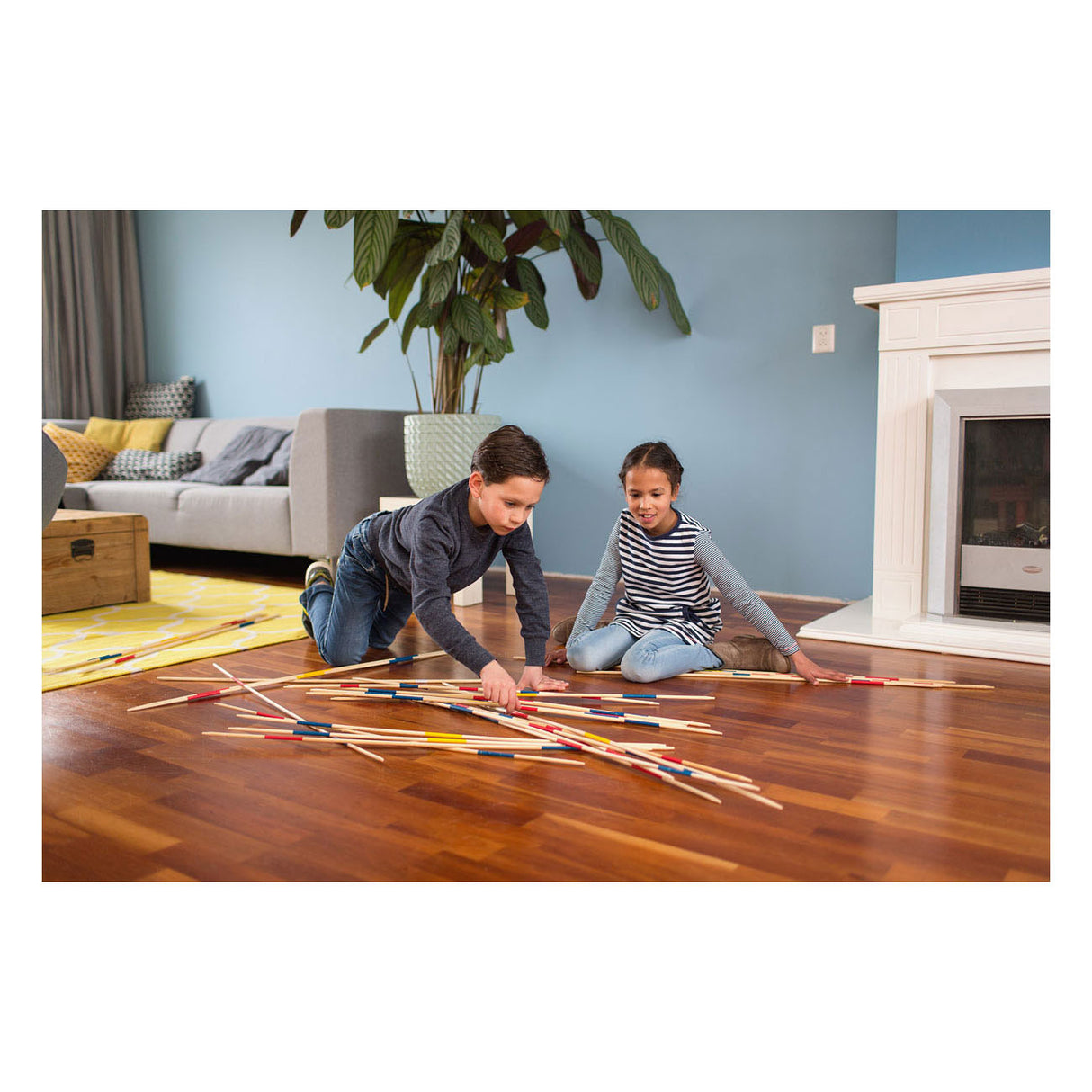 Bs Toys jeu en bois Mega Mikado, 90 pcs.
