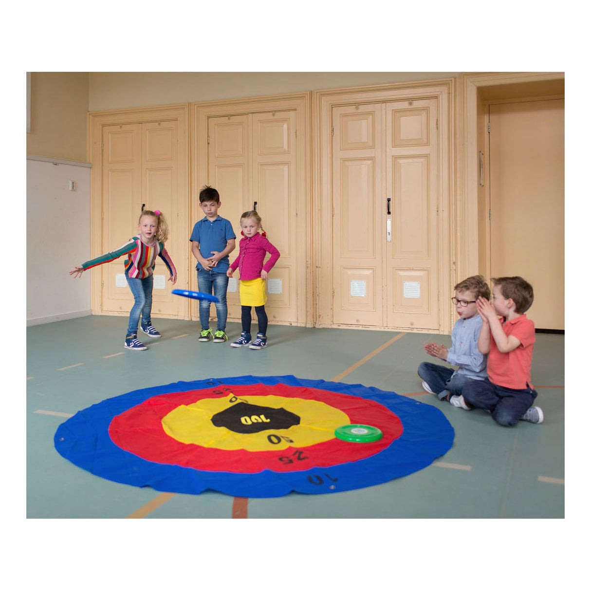 Bs Toys jeu de lancer de fléchettes à disque, 4 pcs.