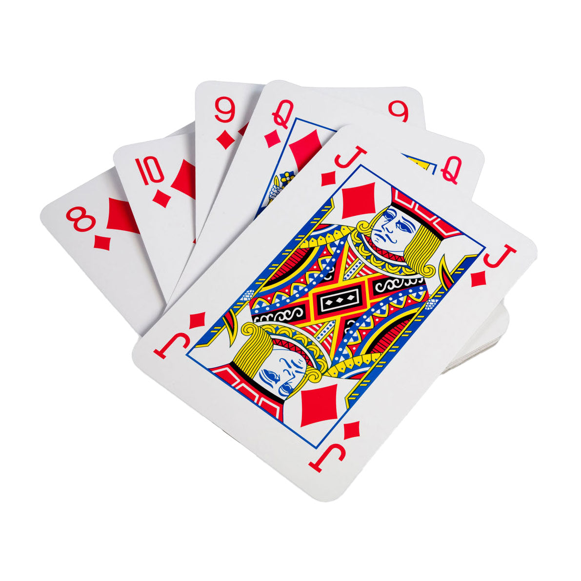 Bs Toys grandes cartes à jouer, 54 pcs.