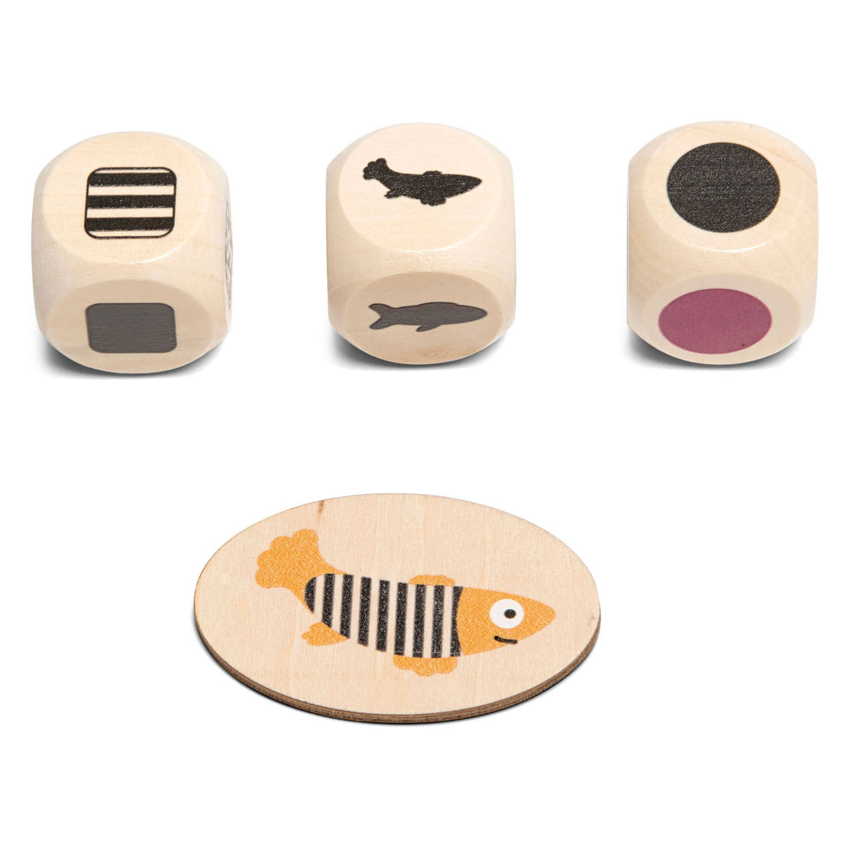 BS Toys Jeu en Bois Trouver le Poisson