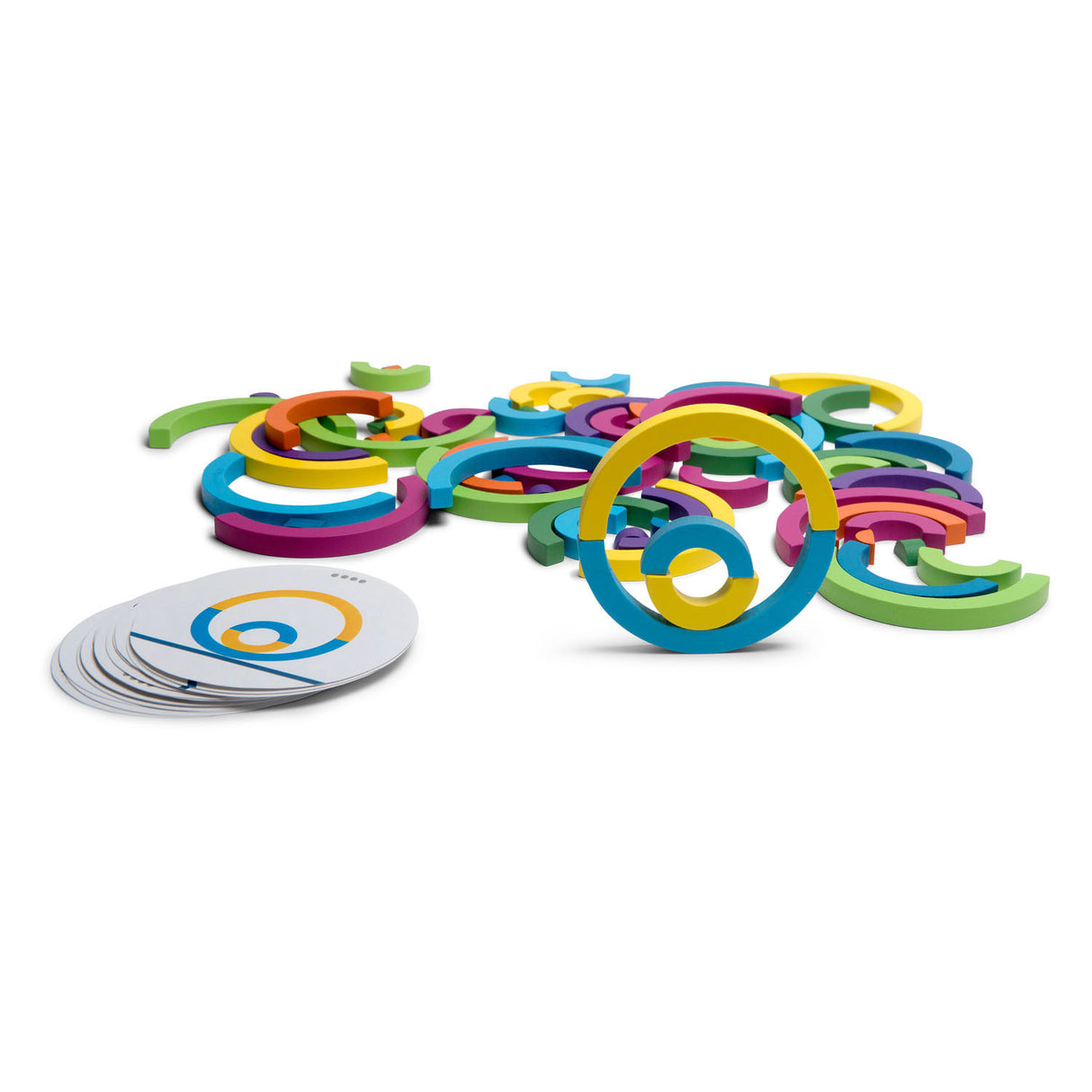 Bs Toys jeu d'arcs de vitesse en bois