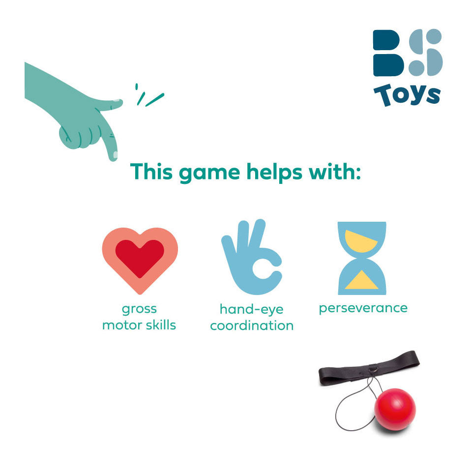 Balle de frappe à tête réflexe Bs Toys