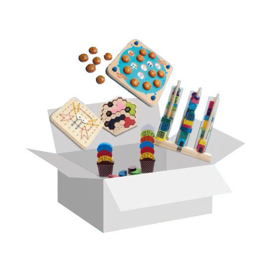 Bs Toys boîte de travail d'équipe jeux de plein air