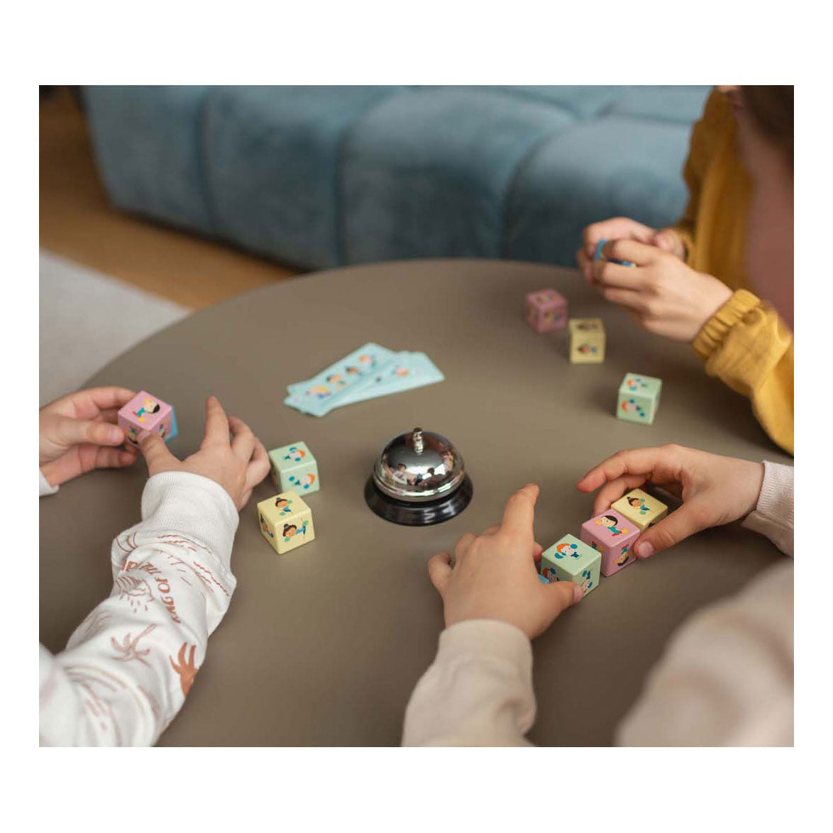 Jeu de jouets Bs, cubes rapides en bois