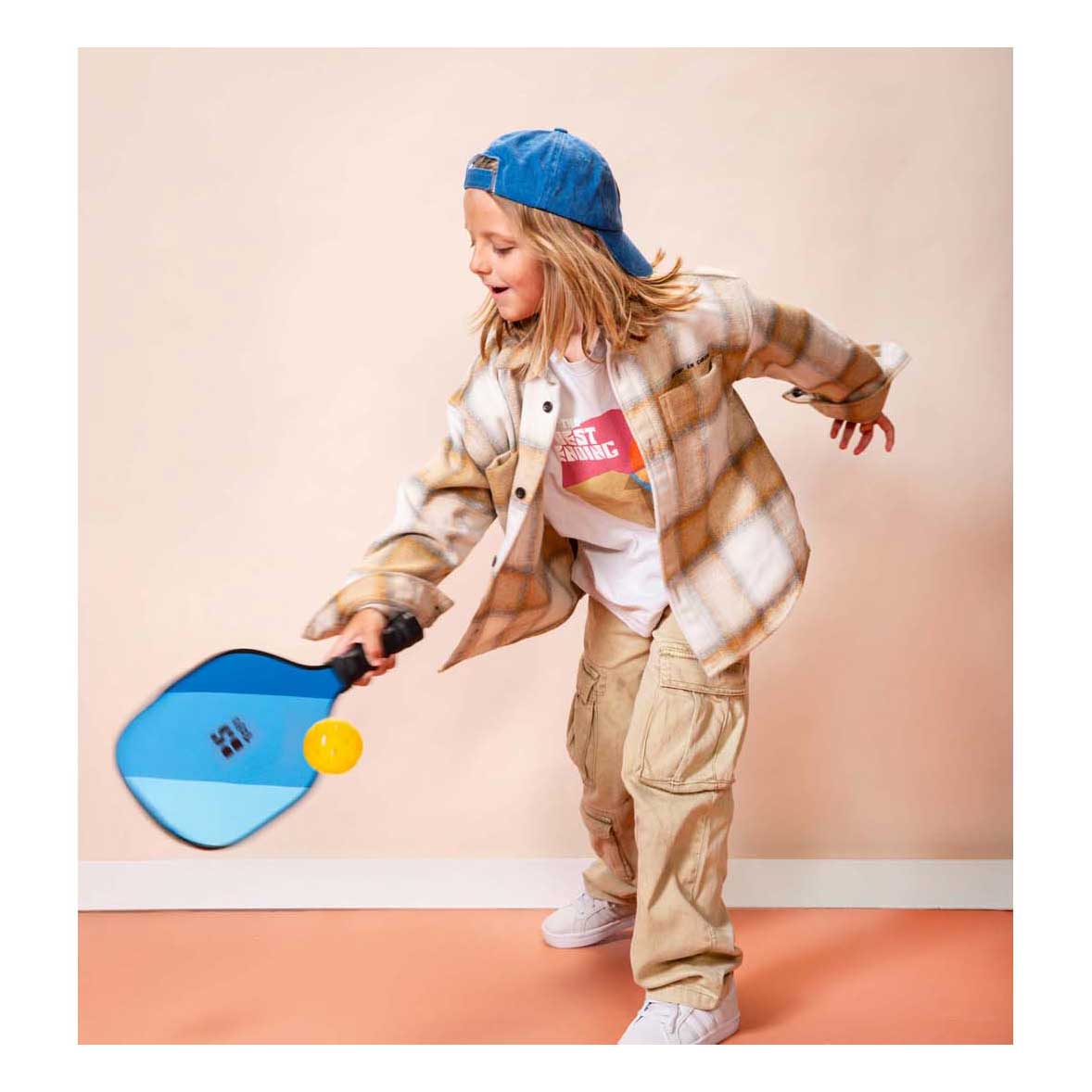 BS Toys Pickleball Set GA524 – 2 raquettes, filet, sac de transport de balle