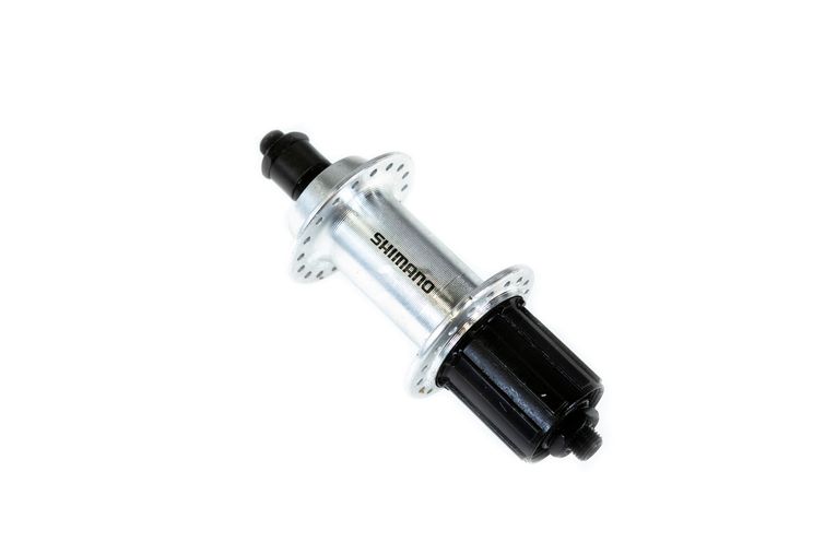 Moyeu arrière shimano qr 36gts argent | fh-tx500 | 135mm