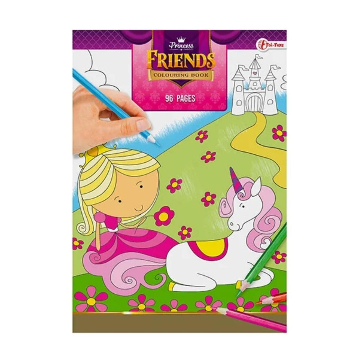 Livre de coloriage Princesses Amies 96 pages