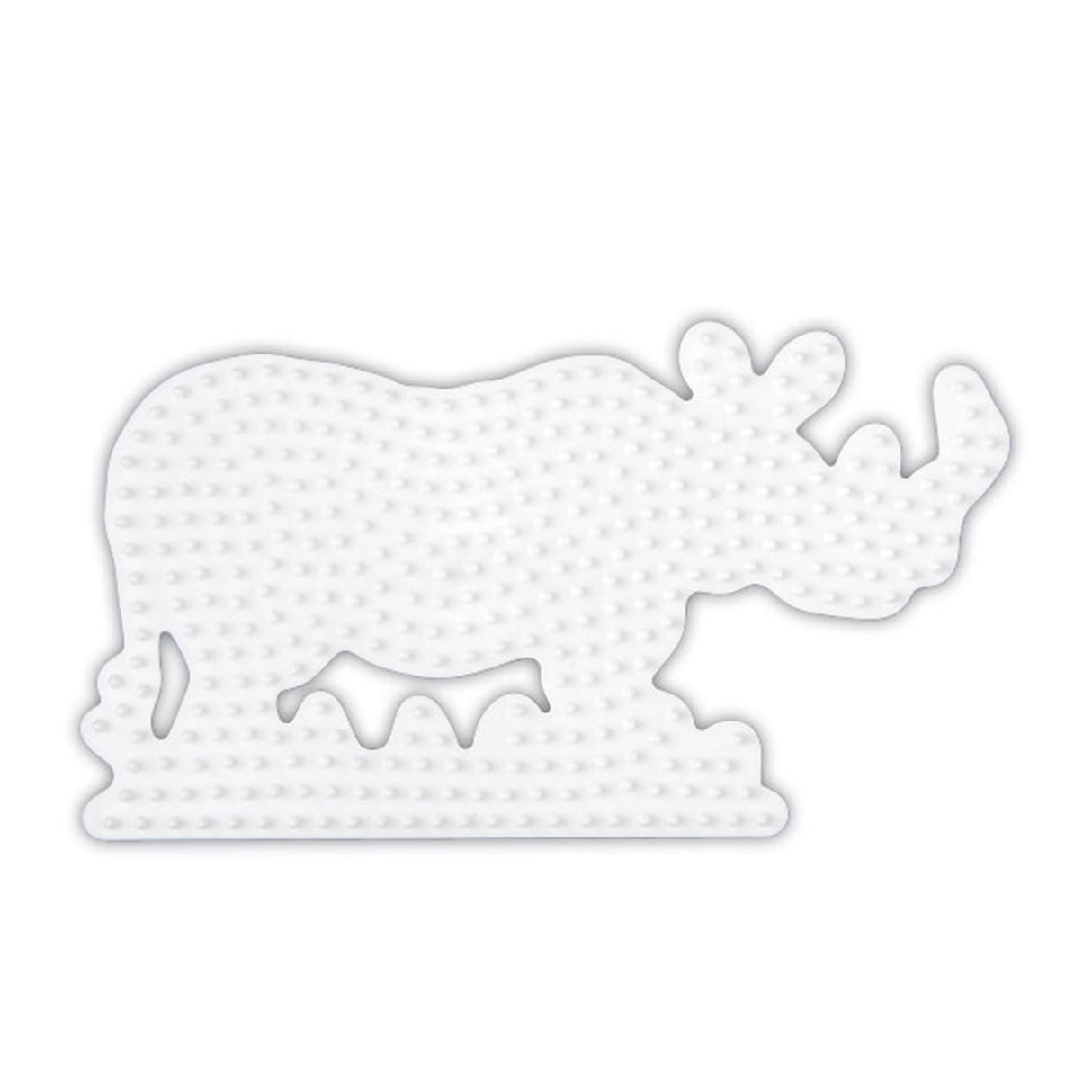 Plaque de base en perles thermocollantes Hama - rhinocéros