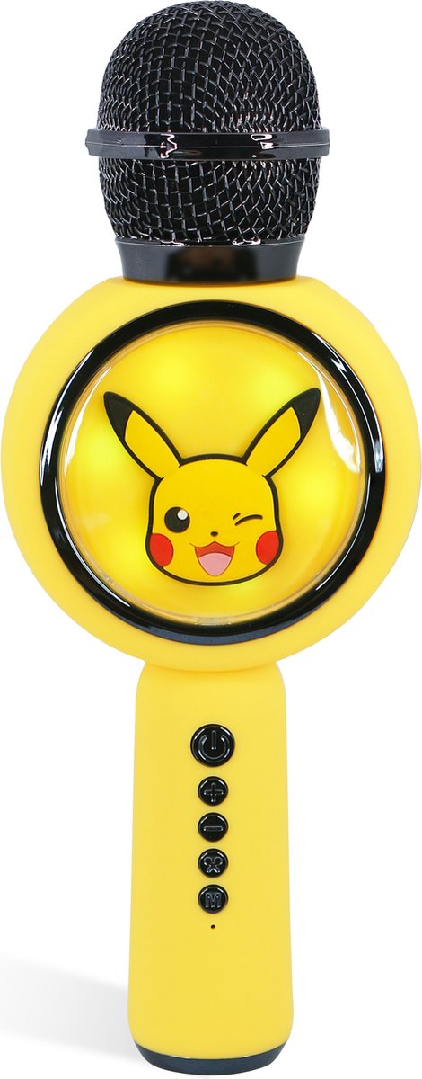 Otl technologies karaoké LED microphone et haut-parleur pokemon (pk1206)