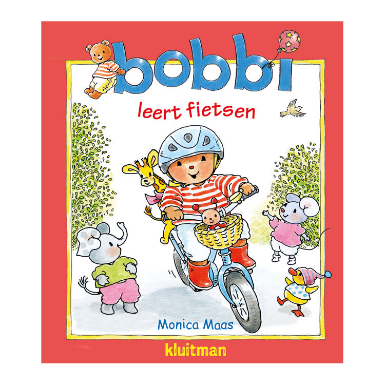Kluitman Bobbi apprend à faire du vélo