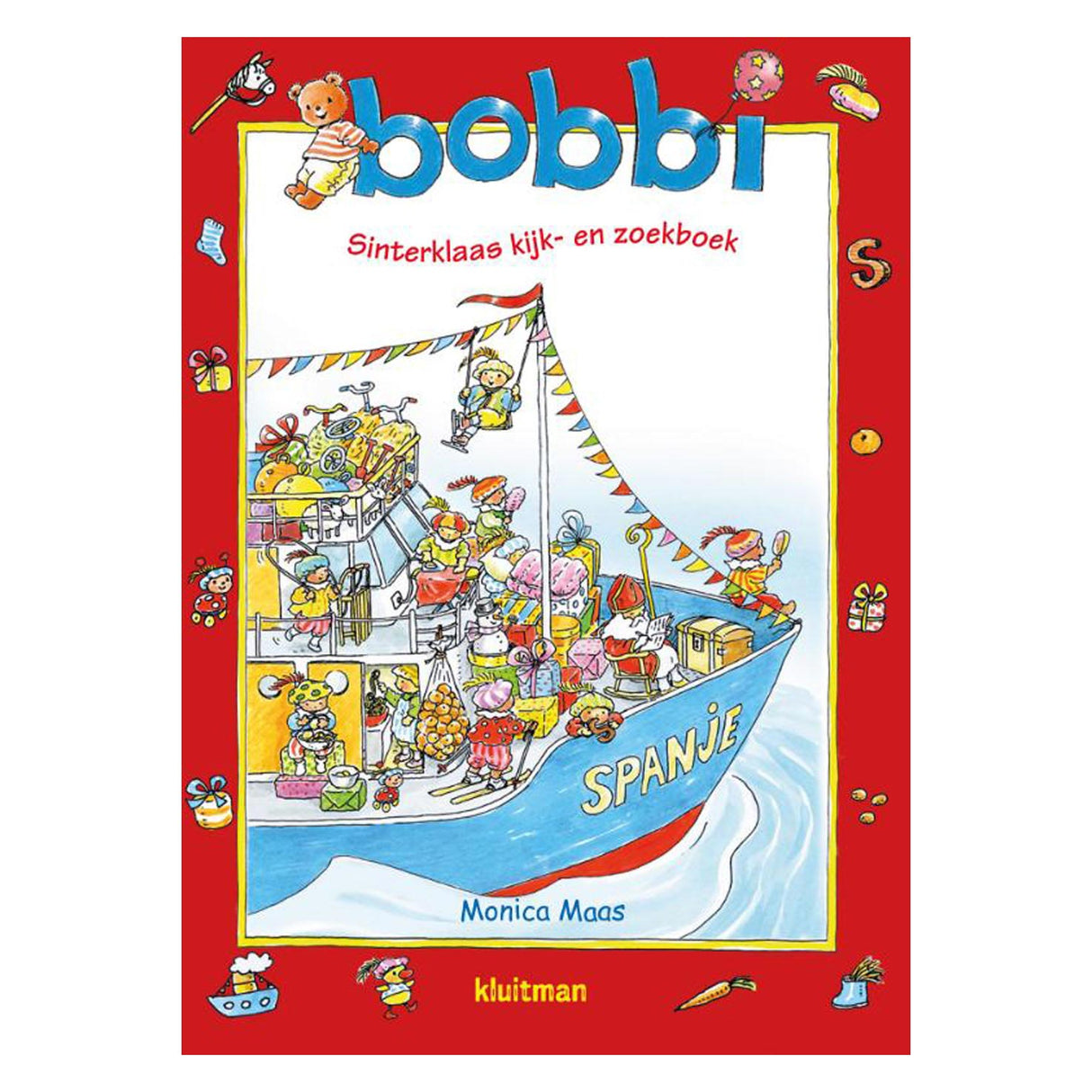 Editeur Kluitman Bobbi Sinterklaas livre de visualisation et de recherche