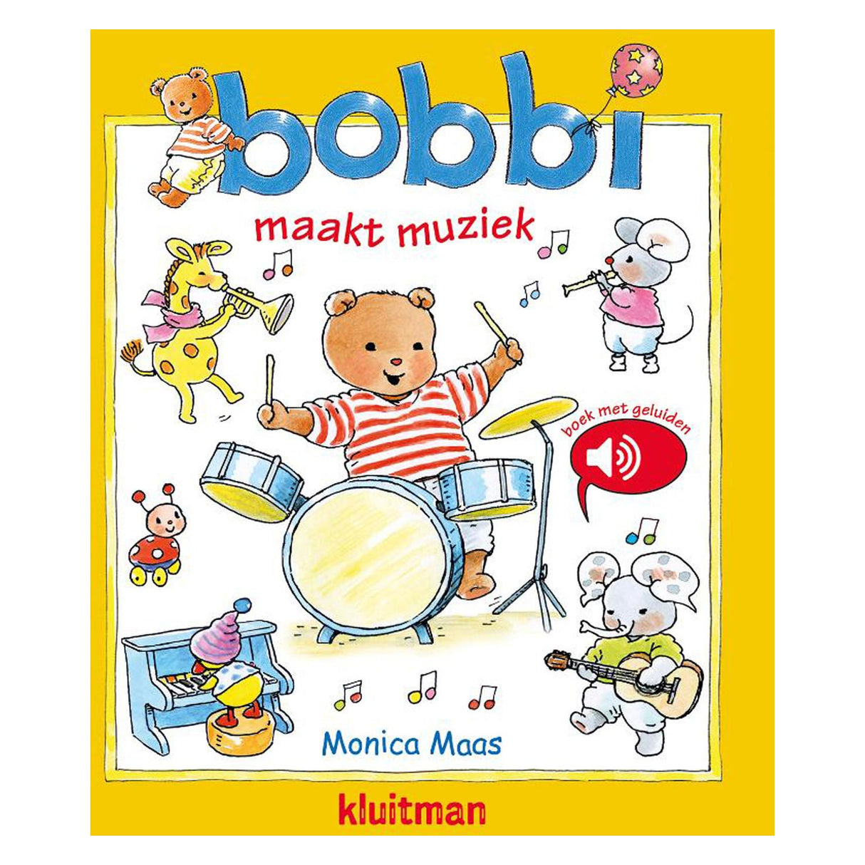 Livre de sons de l'éditeur Kluitman Bobbi fait de la musique