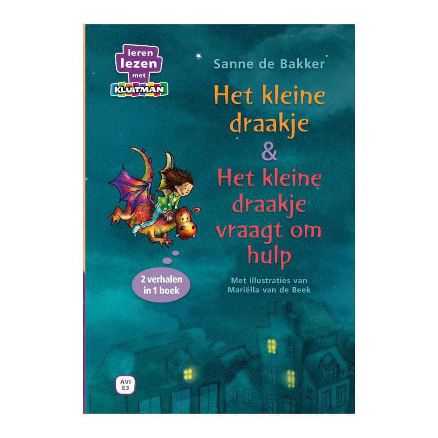 Les éditeurs Kluitman apprennent à lire avec Kluitman. le petit dragon 2-en-1