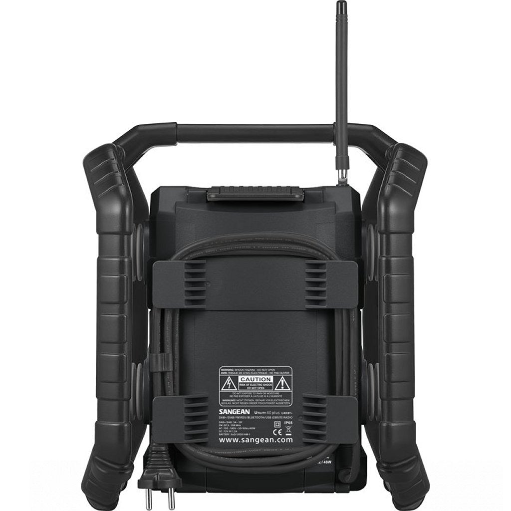 Sangean u-4 dbt+ radio noir
