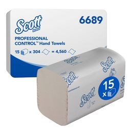 Papieren handdoeken scott control 6689 papier
