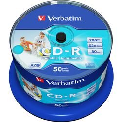 CD-R verbatim 43438 700 Mo paquet de 50 pièces