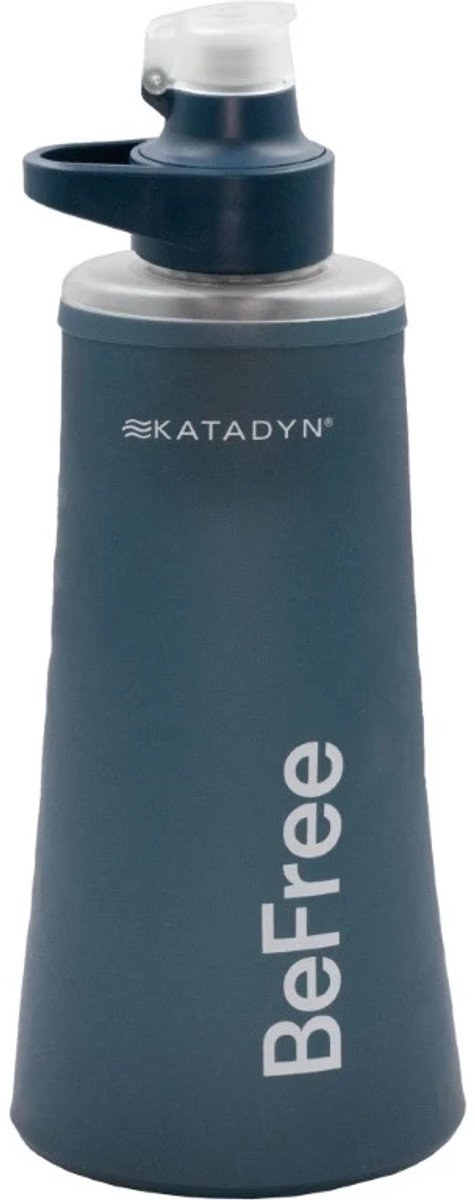 Katadyn befree ac bouteille filtre à eau bleu ardoise (1l)