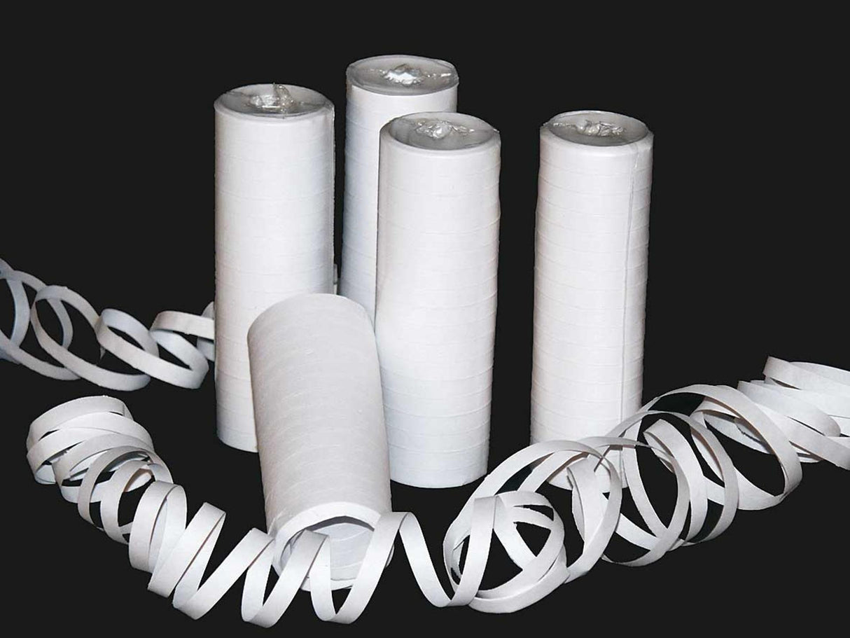 Serpentins Haza 18x4mx7mm blanc