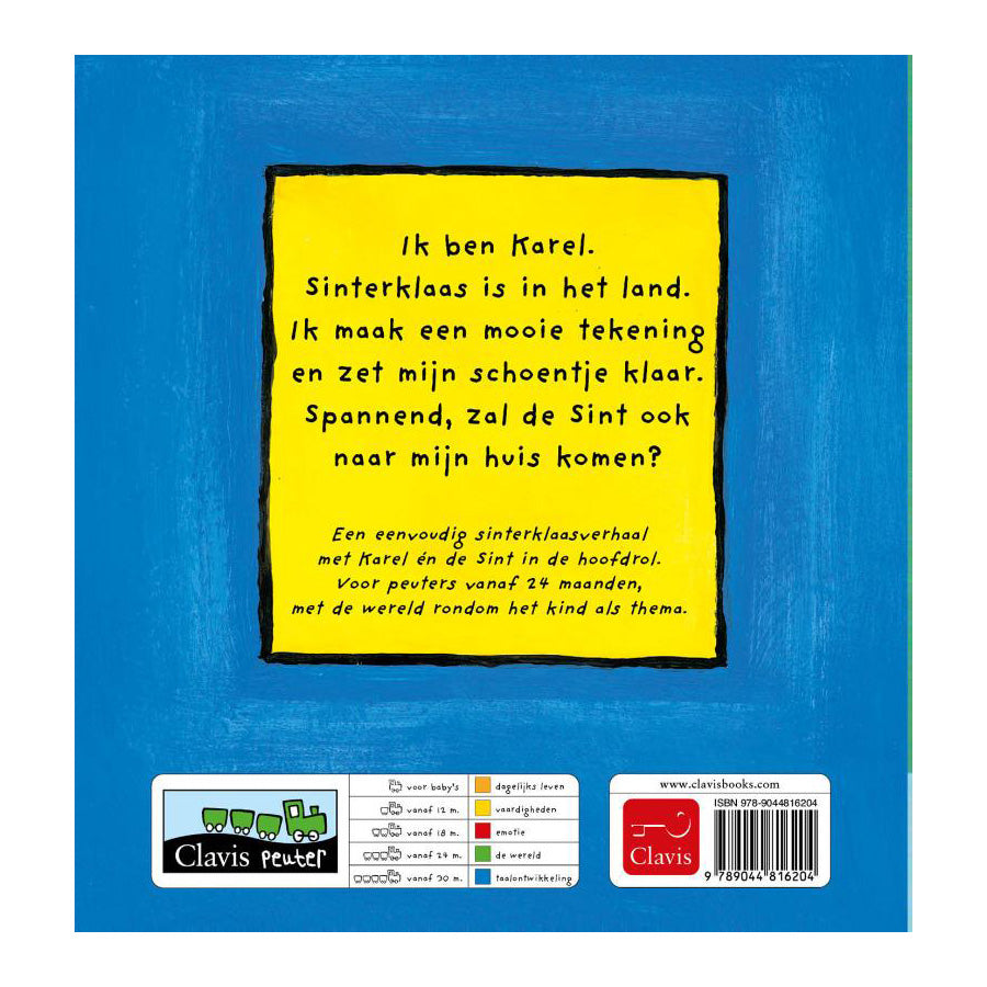 La Maison centrale du livre Karel fête Sinterklaas