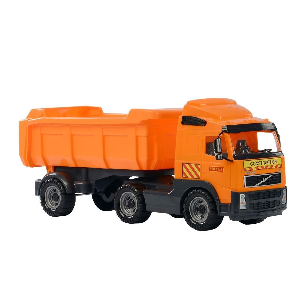 Cavallino polesie volvo camion benne 59x19x25 cm orange